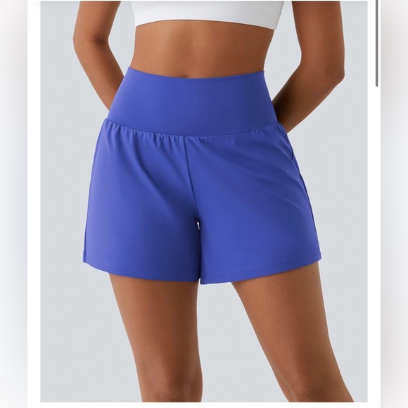 HALARA Set of 3 Super High Waisted Pocket Activewear Yoga 5 Inch Shorts Size M - Picture 2 of 16